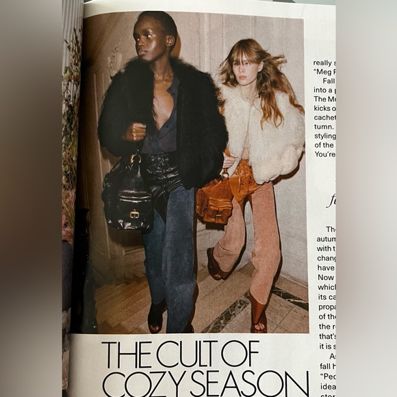 Reformation fur brinsley jacket blush XS - Picture 2 of 2